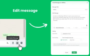 Miniatura WhatsApp Schedule Message