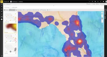 Miniatura ArcGIS Maps for Power BI