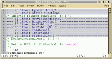 Miniatura Vim Editor de Texto