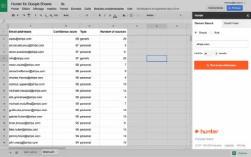 Miniatura Google Sheets